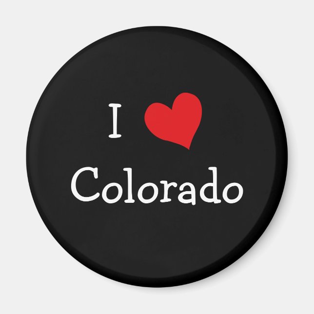 Íman Eu Amo Colorado (Frente)
