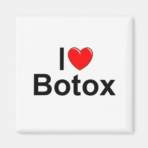 Íman Eu amo (coração) Botox