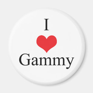 Íman Eu amo (coração) Gammy