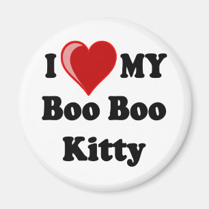 Íman Eu amo (coração) meu gato do gatinho da metida d