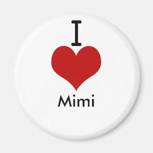 Íman Eu amo (coração) Mimi