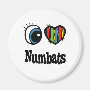 Íman Eu Amo (Coração) Numbats