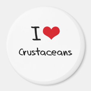 Íman Eu amo crustáceos