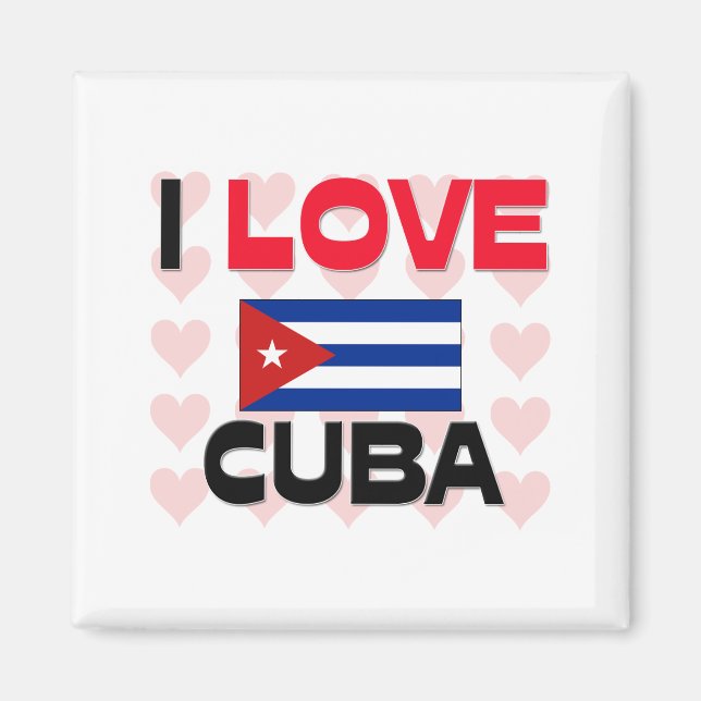 Íman Eu amo Cuba (Frente)