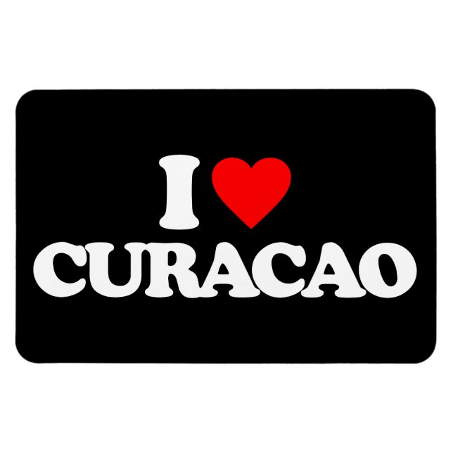 ÍMAN  EU AMO CURACAO (Horizontal)