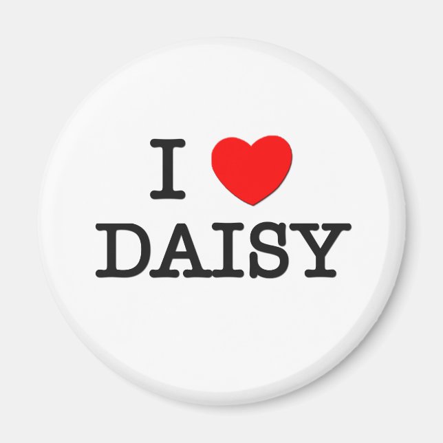 Íman Eu Amo Daisy (Frente)