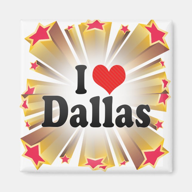 Íman Eu Amo Dallas (Frente)