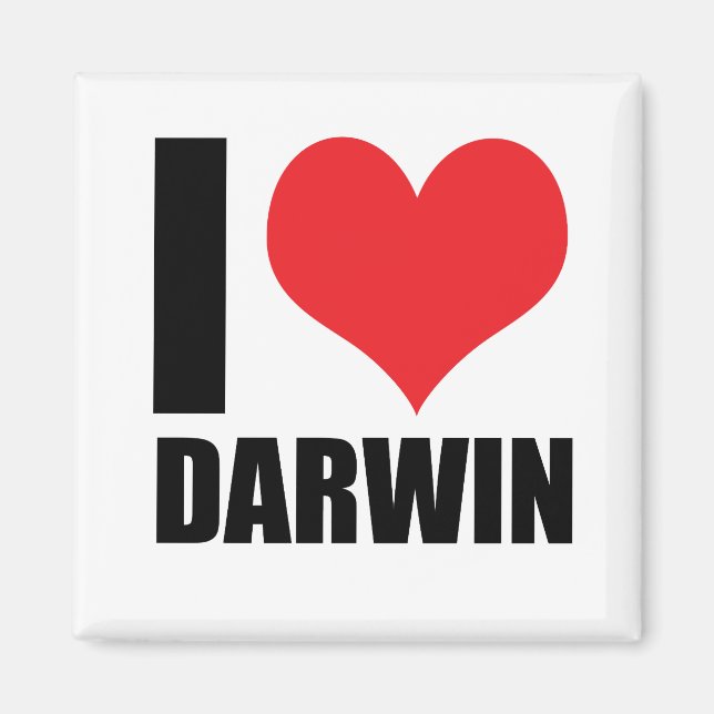 Íman Eu amo Darwin (Frente)