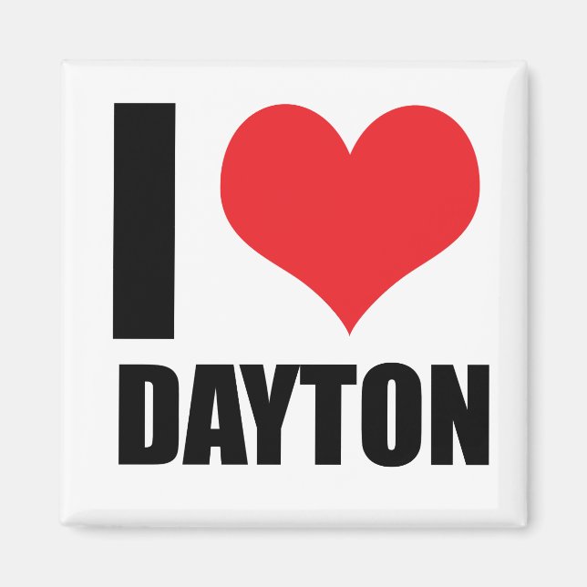 Íman Eu amo Dayton (Frente)