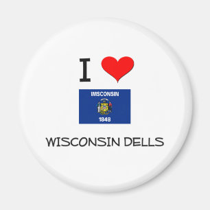 Íman Eu amo Dells Wisconsin de Wisconsin