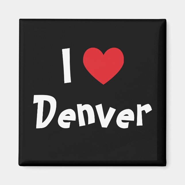 Íman Eu Amo Denver (Frente)
