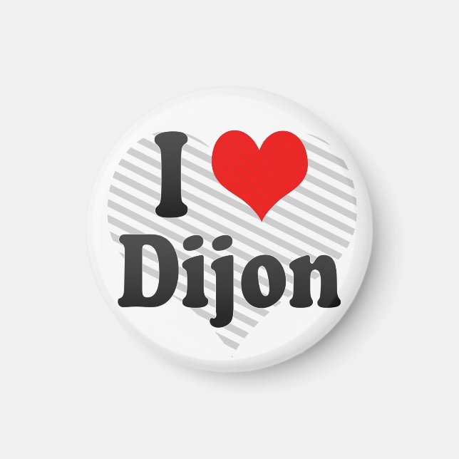 Íman Eu Amo Dijon, França. J'Ai L'Amour Dijon, França (Frente)