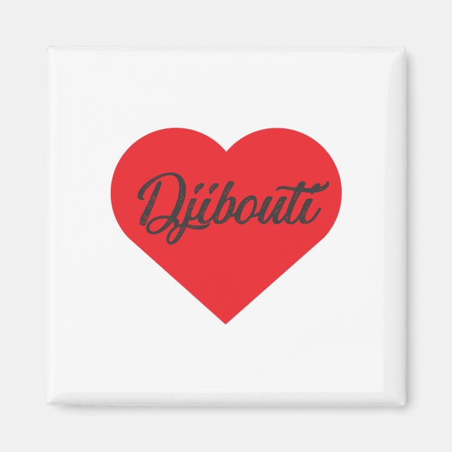 Íman Eu Amo Djibuti (Frente)