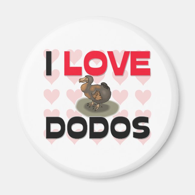 Íman Eu Amo Dodos (Frente)