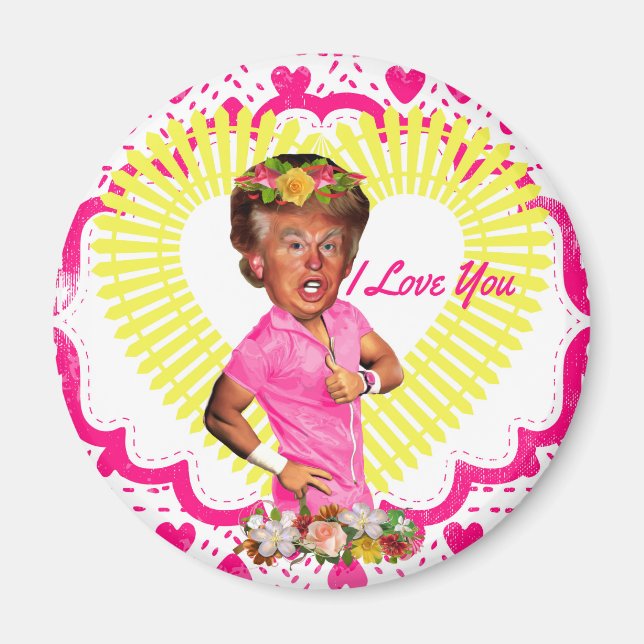 Íman eu amo donald Trump (Frente)