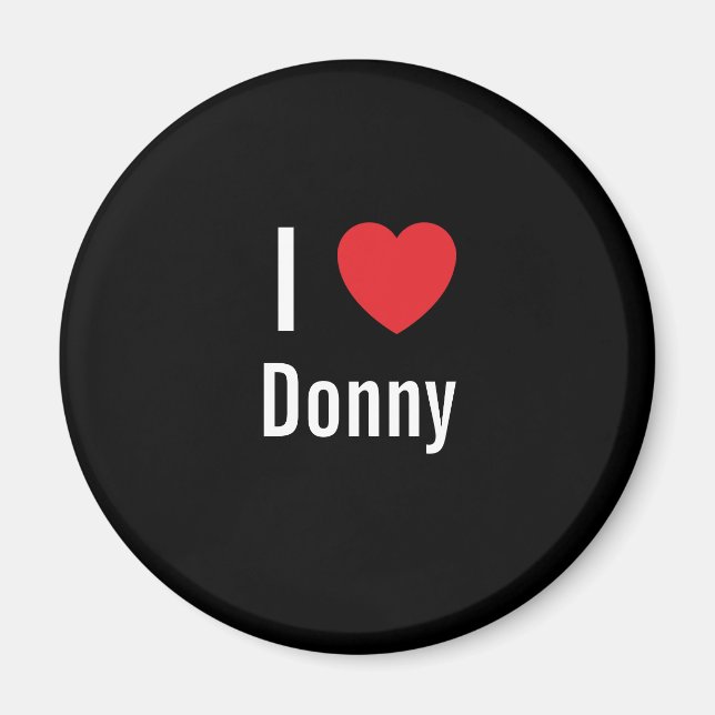 Íman Eu amo Donny (Frente)