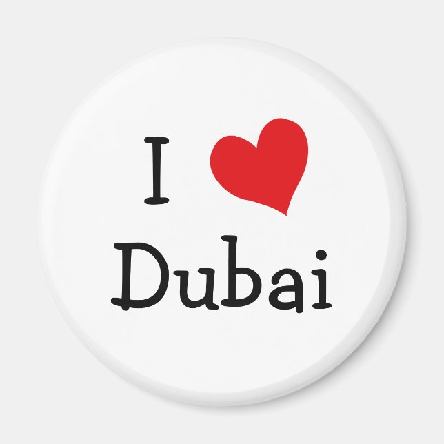 Íman Eu amo Dubai (Frente)