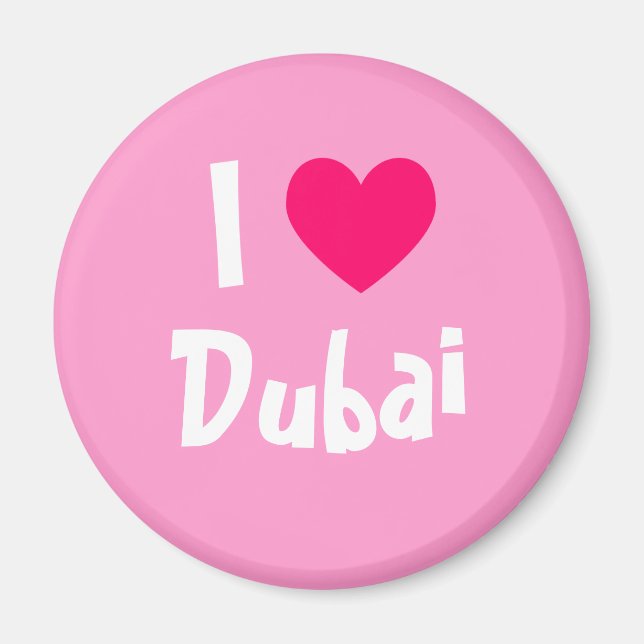Íman Eu Amo Dubai (Frente)