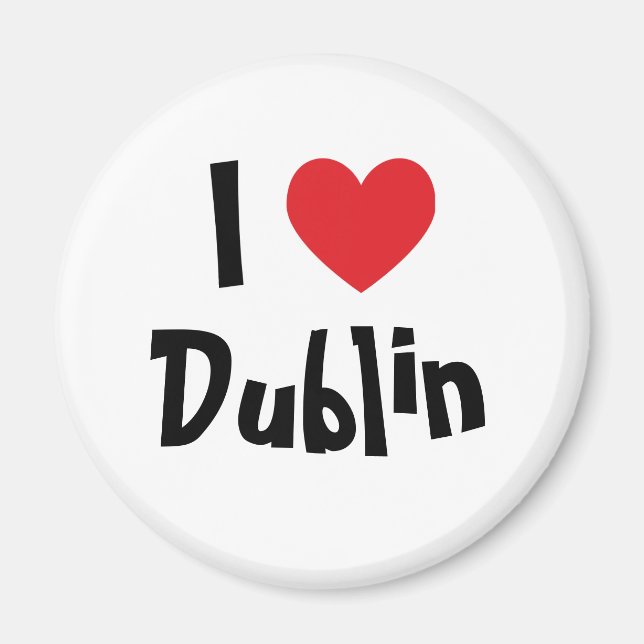 Íman Eu Amo Dublin (Frente)