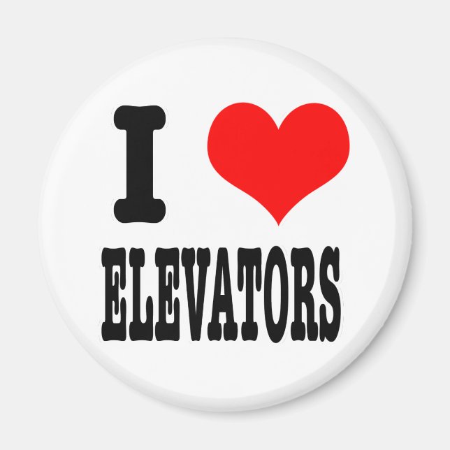 ÍMAN EU AMO ELEVADORES (Frente)