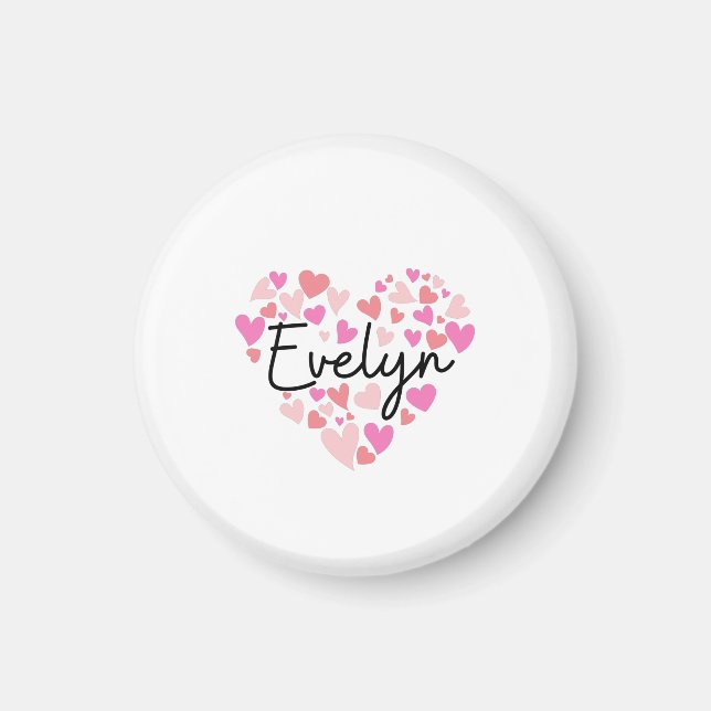 Íman Eu amo Evelyn (Frente)