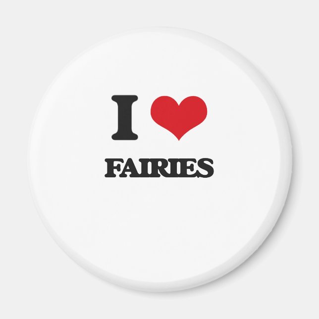 Íman Eu amo Fairies (Frente)