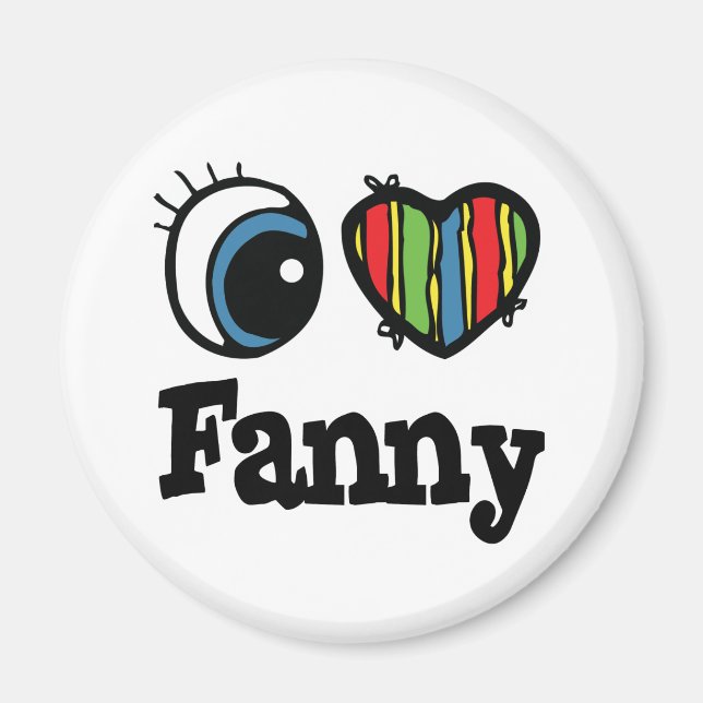 Íman Eu Amo Fanny (Frente)