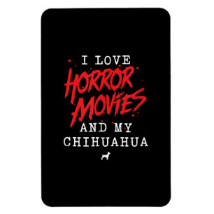 Íman Eu Amo Filmes De Horror E Meu Dono De Cachorro Chi