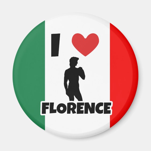 Íman Eu amo Florence (Frente)