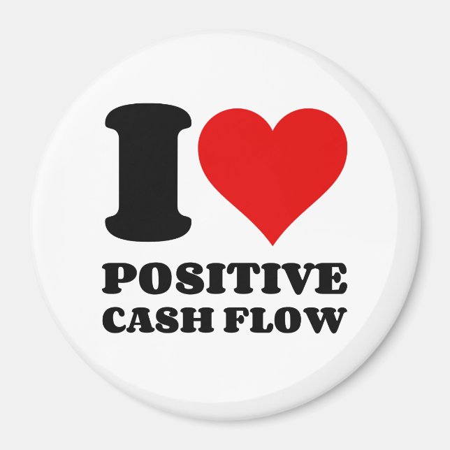 ÍMAN EU AMO FLUXO DE CAIXA POSITIVO (Frente)