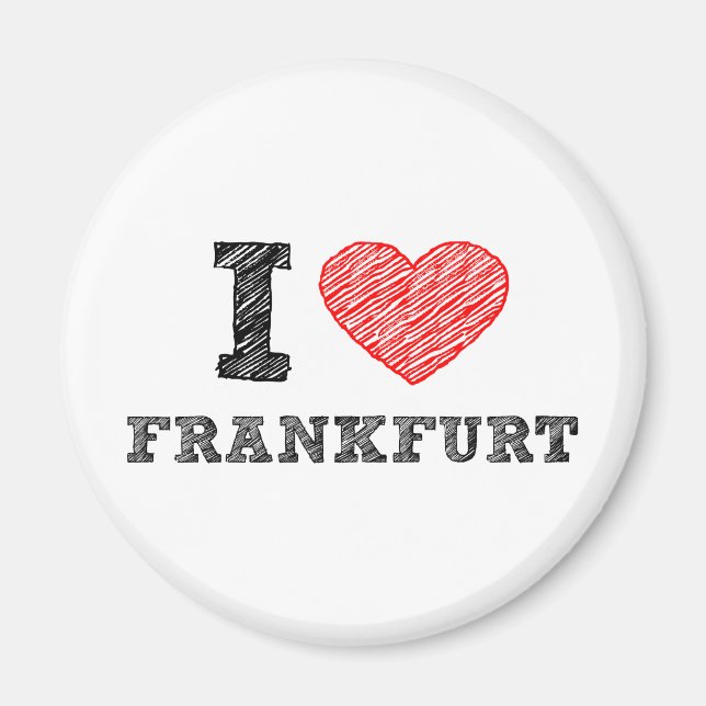 Íman Eu amo Frankfurt (Frente)