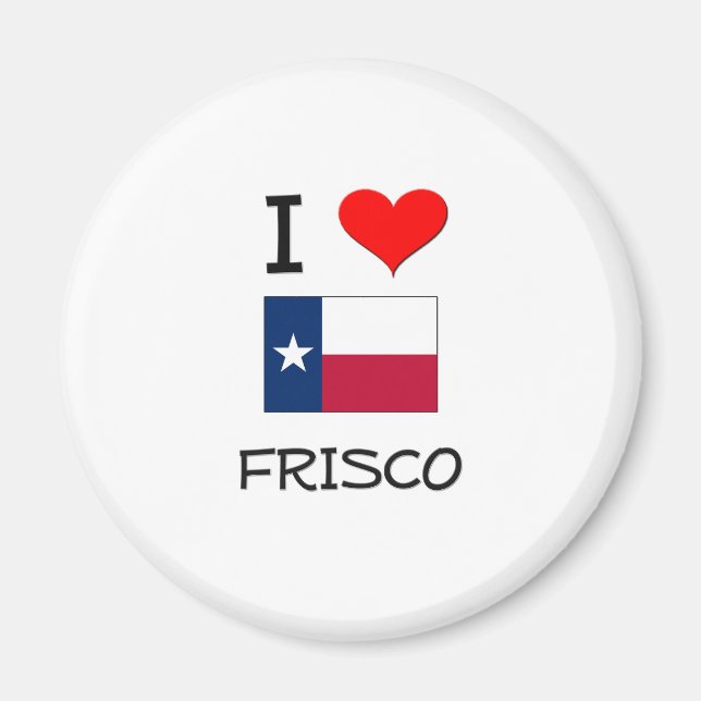 Íman Eu amo Frisco Texas (Frente)