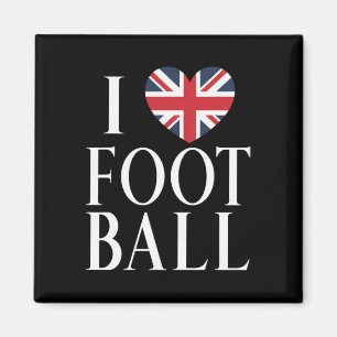 Íman Eu Amo Futebol Torcedor de Futebol Bandeira da Grã