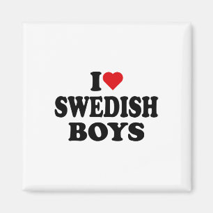 Íman Eu Amo Garotos Suecos Eu Adoro Garotos Suecos 