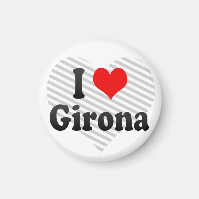 Íman Eu Amo Girona, Espanha (Frente)