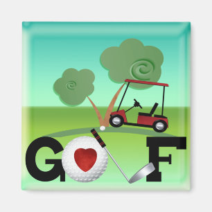 Íman Eu Amo Golfe