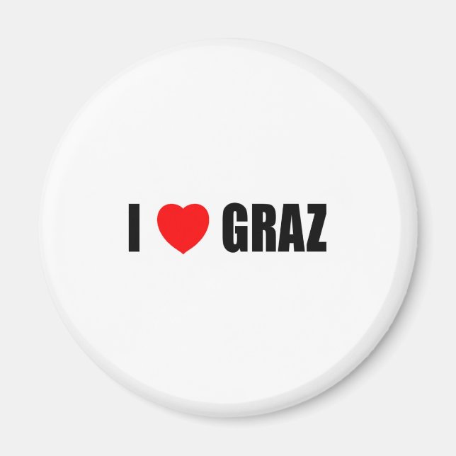 Íman Eu Amo Graz (Frente)