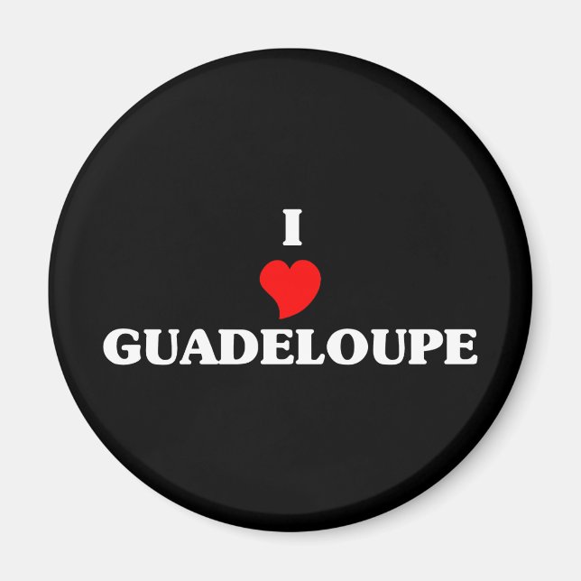 Íman Eu Amo Guadeloupe (Frente)