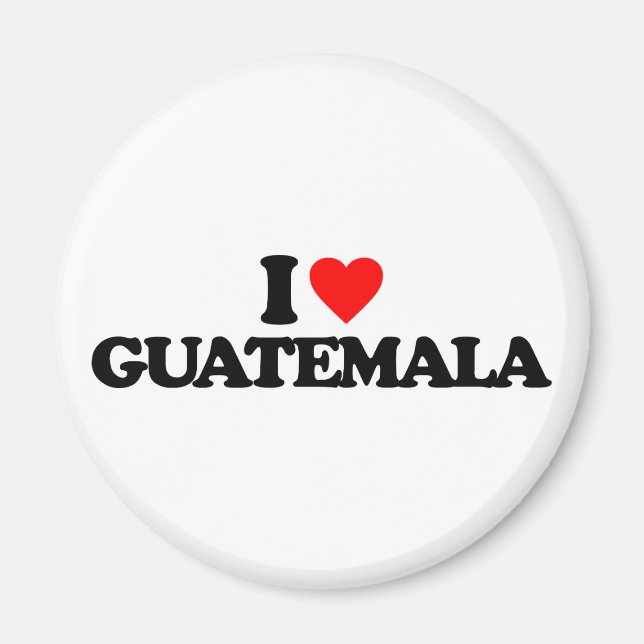 ÍMAN EU AMO GUATEMALA (Frente)