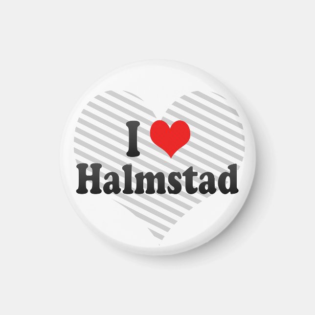 Íman Eu Amo Halmstad, Suecia (Frente)