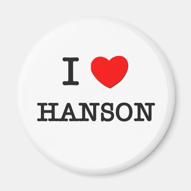 Íman Eu Amo Hanson (Frente)