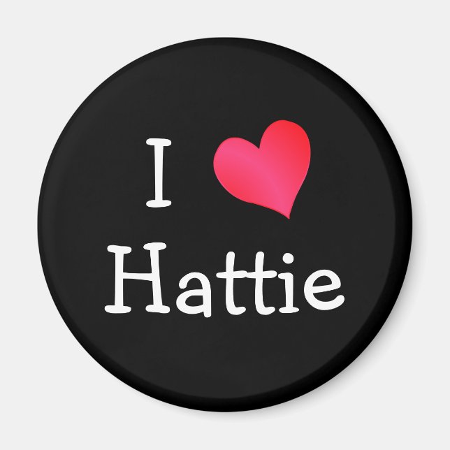 Íman Eu Amo Hattie (Frente)