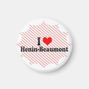 Íman Eu Amo Henin-Beaumont, França