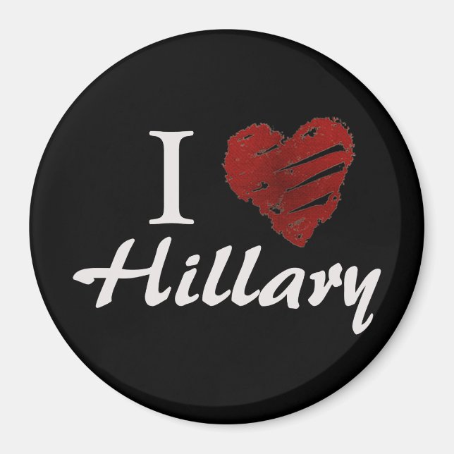 Íman Eu amo Hillary (Frente)
