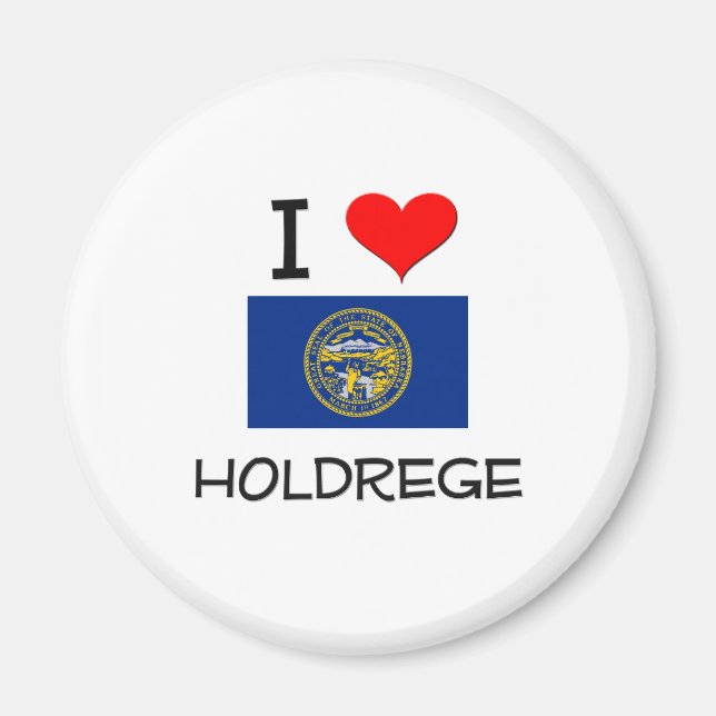Íman Eu Amo Holdle Nebraska (Frente)