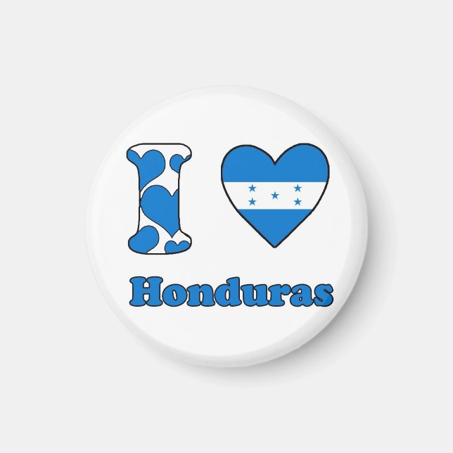Íman Eu amo Honduras (Frente)