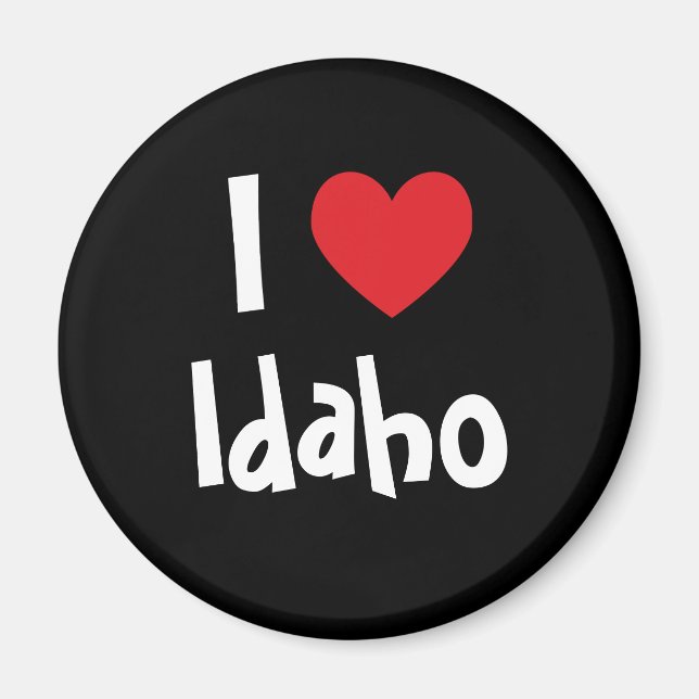 Íman Eu Amo Idaho (Frente)