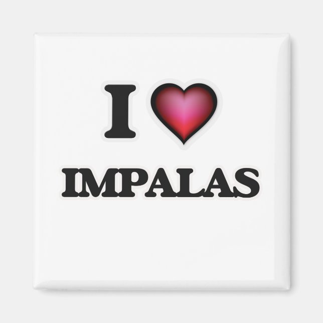 Íman Eu Amo Impalas (Frente)