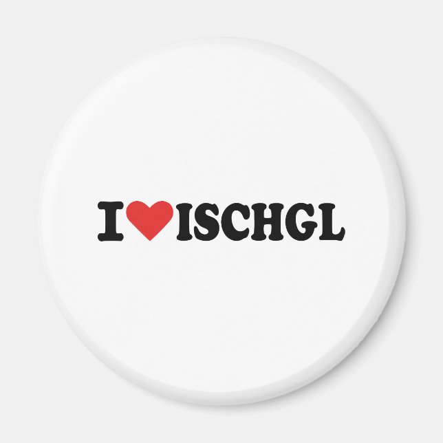 Íman Eu amo Ischgl (Frente)