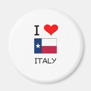 Íman Eu amo Italia Texas